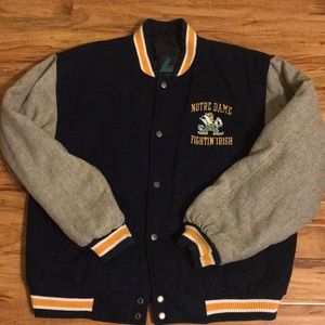 Notre Dame varsity jacket